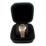 Single Travel Custom Carrying Packaging Gift Zipper Foam Hard Box EVA Watch Case