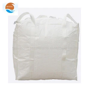Size 90*90*100 pp big bulk bags for sale with Cross Corner Loop