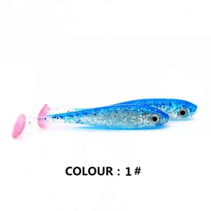 SKNA 70mm 2.1g Soft Lure Shad for bass fishing lure