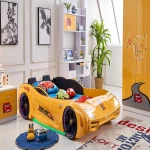 Sleepland Beds Childrens Single Racing Car Bed
