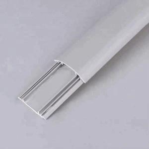 Slotted plastic trunking wire cable duct / PVC wire channel