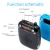 Import Small Portable Class Teachers Rechargeable Wired Speaker Voice Amplifier Public With Led Screen from China