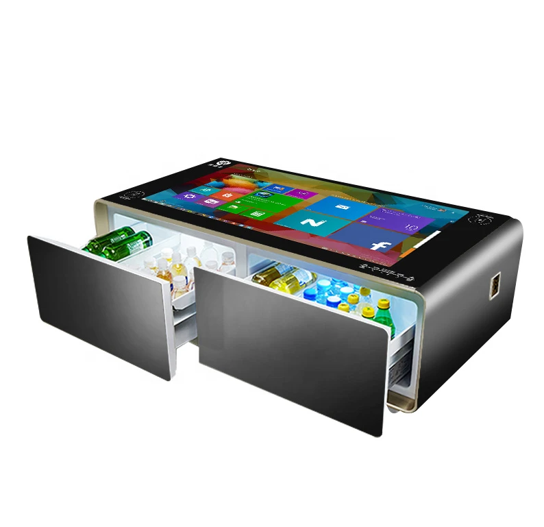 Smart fridge interactive touch table touch lamp multi touch coffee table