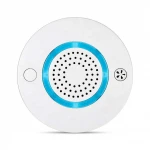 Smart Wireless WIFI+APP Fire Smoke & Temperature Sensor Wireless Smoke Temperature Detector Home Security Alarm System