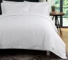 Soft competitive price 100% hotel and home bedding sets 3cm stripe