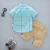 Import soft hot sale summer children&#039;s wear pattern short T-shirt +pants baby boy suit two pieces children clothing baby clothes set from China