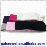 Solid color mashup baby girl hosiery