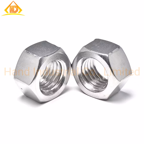 Import Stainless Steel B8 B8m Hexagonal Nut for Oil and Gas from China