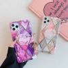 Sparkly Stylish Shiny Rose Gold Soft Rubber Luxury Phone Case for iPhone 11 Marble Case