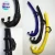 Import Spearfishing freediving snorkeling soft tube silicone snorkel Foldable 100% silicone snorkel for dive direct from China