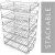 Import Stackable Can Ideal For Storage Room Racks, Kitchen Cabinets Or Countertops, Chrome Plated from China