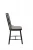 Import Stackable Metal Dining Chair with upholstery seat Industrial Chair cheap dining chair from China