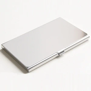 Stainless Metal Business Card Case Name Credit Card Box Name Card Holder