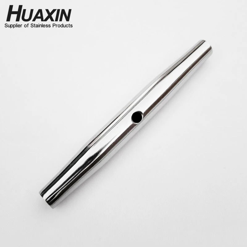 Stainless Steel 304 Pipe Turnbuckles Closed Body Turnbuckles Heavy Duty Turnbuckle M6 Turn Buckle Pack 5 Piece