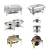 Import Stainless steel  9L chafing dish buffet set economic chafing dish from China