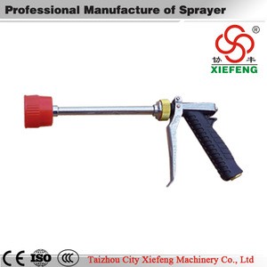 stainless steel agriculture electric water metal nozzle spray gun