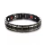 Import Stainless Steel Blood Pressure Ion TitaniumTherapy Bracelet Gold Healthy Titanium Steel Men Bracelet from China