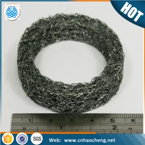 Stainless steel compressed knitted wire mesh silencers/gasket