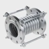 Stainless steel corrugated pipe compensator flange connection metal bellows expansion joint