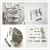 Stainless steel fixing C Bracket to cladding stone Architectural Marble Decoration System