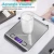 Import Stainless Steel Kitchen Scale Electronic Weighing 5Kg 10Kg Scales Measuring Tool LCD Digital Electronic Weighing Scale from China