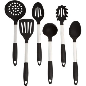 Stainless Steel & Silicone Heat Resistant Professional Cooking Tools utensils set