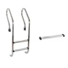 Stainless Steel Swimming Pool Ladder Steps With Bumpers Heavy Duty Replacement Pool Ladders For Inground Pools