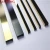 Import stainless steel tile trim profiles 2440mm 3050mm 4m decorative brass furniture strips from China