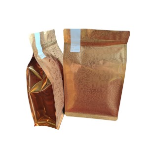 Stand up aluminum foil pouch packaging bag for powder