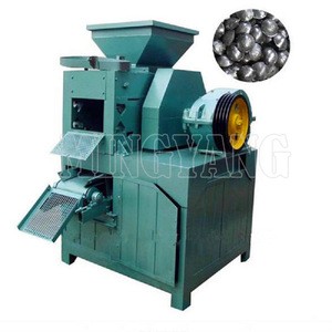 Steel Roller Slime Briquettes Press Machine Coconut Shell Coking Coal Briquettes Press Machine