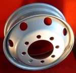 Steel Truck wheel 24-8.5 16mm Thicken 10holes 2holes 73kg