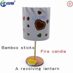 STEM-DIY Qiquan science education experimental equipment paper light up  revolving lantern childrens toys educational