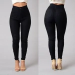 Stock Candy Colors Hot Sale Sexy Tight Fancy Girl Bootcut Women Jeans