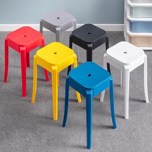 Stool Pp Round Dressing Modern Outdoor Kid Stackable Shower Camp Bathroom Toilet Foot Step Kitchen Chairs Ottoman Plastic Stools