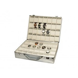 Storage box for 56 Watches in Aluminum Suitcase
