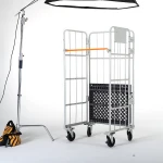 Storage Cargo Trolley For Sale Container Trolley To Delivery Goods Foldable Table Trolley Logistics Carts