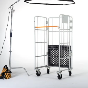 Storage Cargo Trolley For Sale Container Trolley To Delivery Goods Foldable Table Trolley Logistics Carts