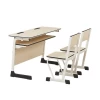Study Desk Table And Chair Set Colleges Universities Training Plastic Desks And Chairs for Kids
