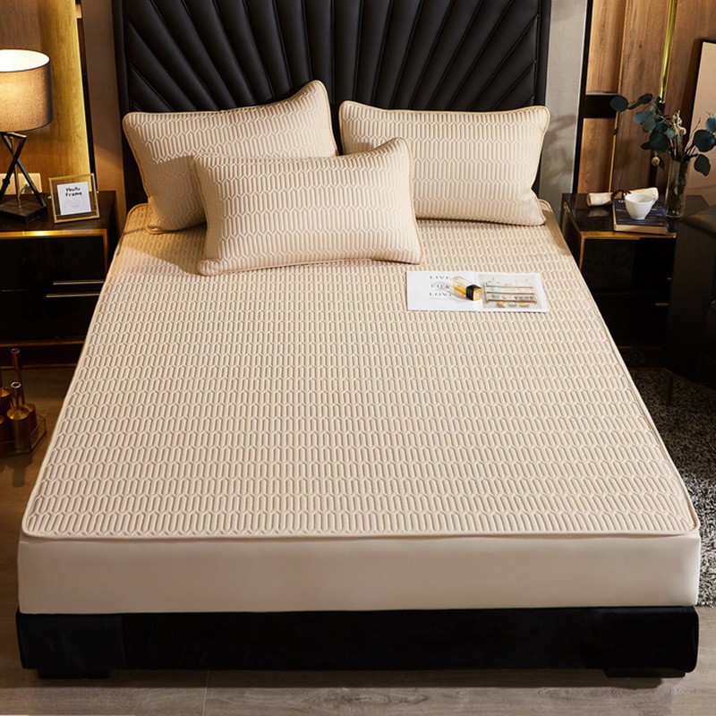 summer bed ice silk cool mattress memory foam mattress protector