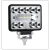 Import Support OEM DC12-60V 3" Inch Spot Flood Combo Led Driving Light, Truck 4X4 Square Lamp Car 54W Led Work Light from China