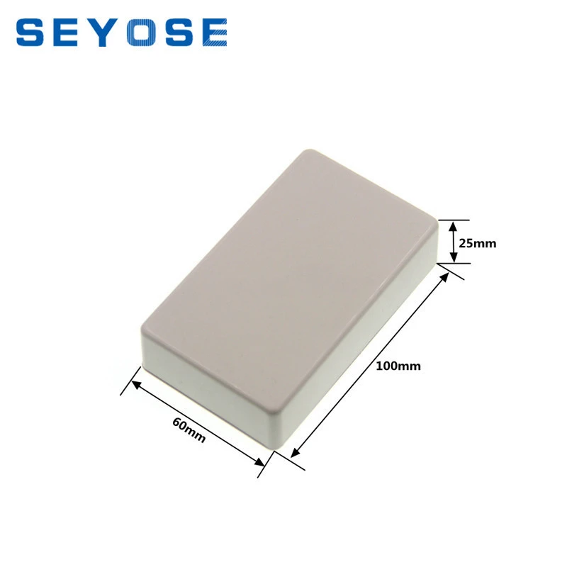 SYS-74 small plastic enclosure for PCB board ABS electronic project DIY sensor outlet case wire junction box 100x60x25mm