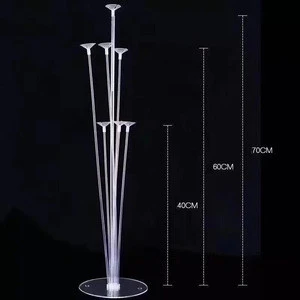 Table Balloon Stand for Party Decoration Balloon Bouquet Stand with Base White color Balloon Accessories For party Decor