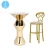 Import Tall height pub furniture leisure event leather modern  hotel bar chair from China