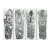 Import Tattoo Body Art Hot Stamping Non-Toxic Eco Full Arm Body Waterproof Temporary Tattoo Sticker from China