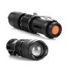 Telescopic flashlight led torch flashlight mini flashlights &amp; torches