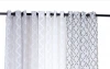 The Fine Quality 100% Polyester Jacqaurd Sheared Design Window Curtain