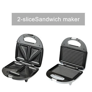 Thermostatically controlled electric grill toasted sandwich maker