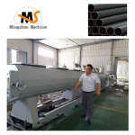 Three layers polyethylene pipe making machine price