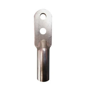 Tinned copper double hole lug battery terminals high strength wire cable fitting connector with CE certificate