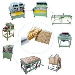 Toothpick manufacturing machine / Wood toothpick processing machine /Automatic bamboo toothpick making machine price